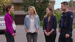 Elly Conway, Steph Scully, Sonya Rebecchi, Mark Brennan in Neighbours Episode 7433