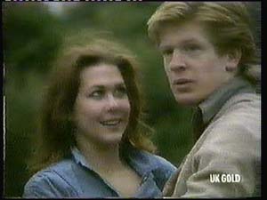 Louise Laurie, Clive Gibbons in Neighbours Episode 