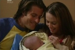 Drew Kirk, Libby Kennedy, Ben Kirk in Neighbours Episode 3932