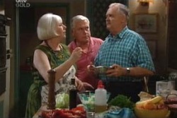 Rosie Hoyland, Lou Carpenter, Harold Bishop in Neighbours Episode 