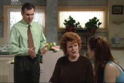 Karl Kennedy, Liz Conway, Elly Conway in Neighbours Episode 3998