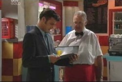 Harold Bishop, Malcolm Kennedy in Neighbours Episode 