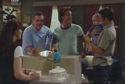 Malcolm Kennedy, Ben Kirk, Drew Kirk, Karl Kennedy, Susan Kennedy in Neighbours Episode 4003