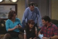 Lyn Scully, Karl Kennedy, Susan Kennedy, Joe Scully in Neighbours Episode 