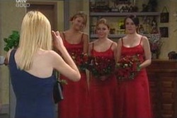 Felicity Scully, Michelle Scully, Libby Kennedy in Neighbours Episode 