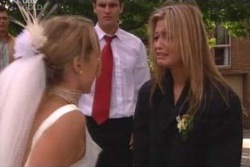 Steph Scully, Marc Lambert, Felicity Scully in Neighbours Episode 4008
