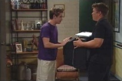 Tad Reeves, Nathan Tyson in Neighbours Episode 4009