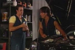 Stuart Parker, Drew Kirk in Neighbours Episode 