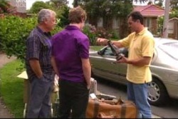 Lou Carpenter, Tad Reeves, Karl Kennedy in Neighbours Episode 4014