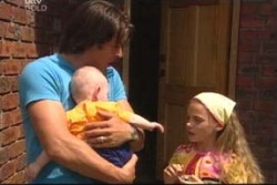 Drew Kirk, Summer Hoyland, Ben Kirk in Neighbours Episode 