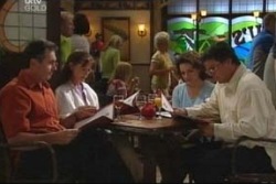 Karl Kennedy, Susan Kennedy, Lyn Scully, Joe Scully in Neighbours Episode 4022