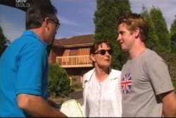 Karl Kennedy, Susan Kennedy, Tad Reeves in Neighbours Episode 