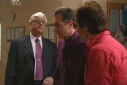 Dr Martin Angelo, Karl Kennedy, Darcy Tyler in Neighbours Episode 4028