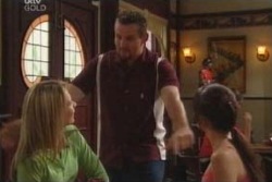 Steph Scully, Toadie Rebecchi, Libby Kennedy in Neighbours Episode 