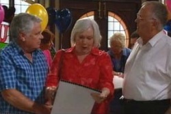 Lou Carpenter, Rosie Hoyland, Harold Bishop in Neighbours Episode 4029