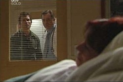 Darcy Tyler, Karl Kennedy, Susan Kennedy in Neighbours Episode 