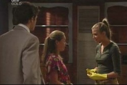 Marc Lambert, Michelle Scully, Felicity Scully in Neighbours Episode 4033
