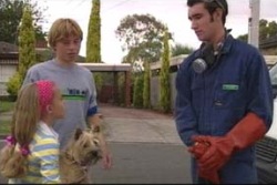 Summer Hoyland, Boyd Hoyland, Audrey, Mick Crowe in Neighbours Episode 4035