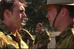 Stuart Parker, Sgt Geoff Cram in Neighbours Episode 4038