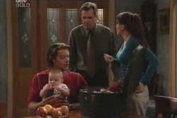 Ben Kirk, Drew Kirk, Karl Kennedy, Libby Kennedy in Neighbours Episode 4042