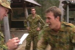 Sgt Geoff Cram, Stuart Parker in Neighbours Episode 4043