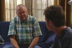 Harold Bishop, Saxon Garvey in Neighbours Episode 