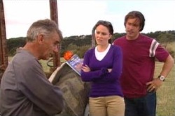 Craig Benson, Libby Kennedy, Drew Kirk in Neighbours Episode 