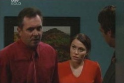 Karl Kennedy, Libby Kennedy, Detective Goldstein in Neighbours Episode 4047