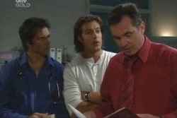 Darcy Tyler, Drew Kirk, Karl Kennedy in Neighbours Episode 