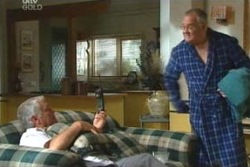 Lou Carpenter, Harold Bishop in Neighbours Episode 