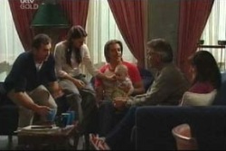 Karl Kennedy, Libby Kennedy, Drew Kirk, Ben Kirk, Craig Benson, Susan Kennedy in Neighbours Episode 4051