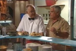 Harold Bishop, Lou Carpenter in Neighbours Episode 4055