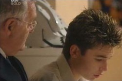 Harold Bishop, Saxon Garvey in Neighbours Episode 