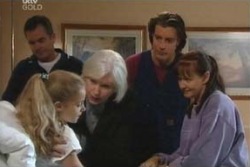 Karl Kennedy, Summer Hoyland, Rosie Hoyland, Drew Kirk, Susan Kennedy in Neighbours Episode 