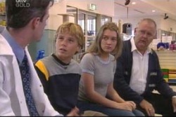 Dr Luke Shea, Boyd Hoyland, Cecille Bliss, Harold Bishop in Neighbours Episode 4061