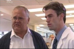 Harold Bishop, Dr Luke Shea in Neighbours Episode 