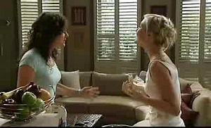 Liljana Bishop, Sindi Watts in Neighbours Episode 