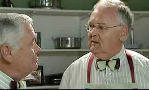 Lou Carpenter, Harold Bishop in Neighbours Episode 