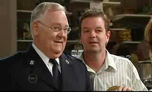 Harold Bishop, David Bishop in Neighbours Episode 4755