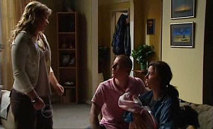 Steph Scully, Boyd Hoyland, Kayla Thomas, Ashley Thomas in Neighbours Episode 4767