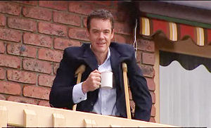 Paul Robinson in Neighbours Episode 