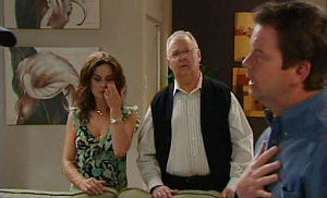 Liljana Bishop, Harold Bishop, David Bishop in Neighbours Episode 