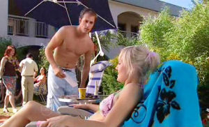 Stuart Parker, Sindi Watts in Neighbours Episode 