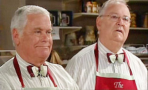 Lou Carpenter, Harold Bishop in Neighbours Episode 