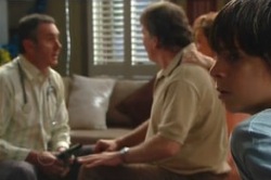 Karl Kennedy, Alex Kinski, Susan Kennedy, Zeke Kinski in Neighbours Episode 