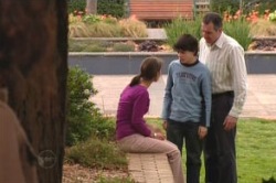 Rachel Kinski, Karl Kennedy, Zeke Kinski in Neighbours Episode 