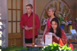 Boyd Hoyland, Janae Timmins in Neighbours Episode 