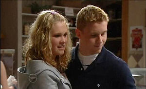 Janae Timmins, Boyd Hoyland in Neighbours Episode 