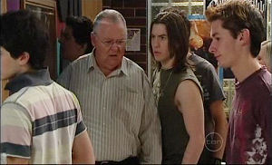 Harold Bishop, Dylan Timmins in Neighbours Episode 4911