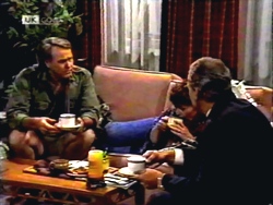 Doug Willis, Pam Willis, Jim Robinson in Neighbours Episode 